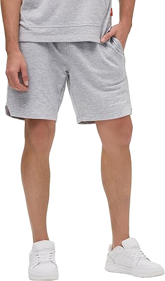 Men's Workout Shorts with Pockets 8.5" Inseam Loose-Fit Lightweight Athletic Shorts for Gym Workout Running Boxing