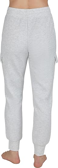 Women's Lightweight Joggers with Pockets, Soft Athletic Cargo Sweatpants, Tapered Track Pants for Lounge & Running