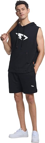 Men's Workout Shorts with Pockets 8.5" Inseam Loose-Fit Lightweight Athletic Shorts for Gym Workout Running Boxing