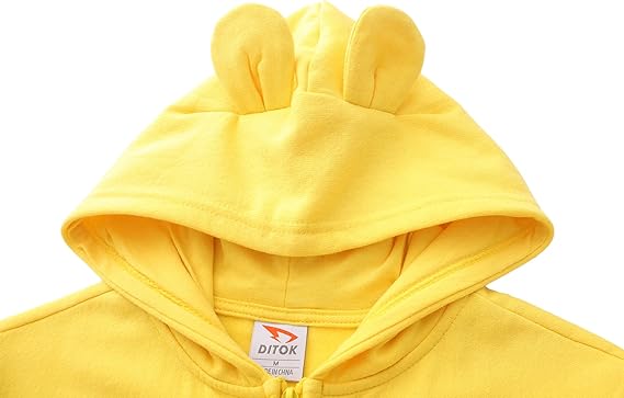 Youth Soft Hoodies Kids Full-Zip Hooded Sweatshirt Back to School Hoodies With Pockets for Boys And Girls (4-12 Years)
