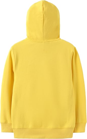 Youth Soft Hoodies Kids Full-Zip Hooded Sweatshirt Back to School Hoodies With Pockets for Boys And Girls (4-12 Years)