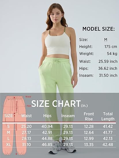 Baggy Sweatpants for Women High Waisted Soft Fleece Lining Sweatpants with Pockets Y2K Joggers Lounge Campus Outfits