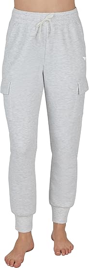 Women's Lightweight Joggers with Pockets, Soft Athletic Cargo Sweatpants, Tapered Track Pants for Lounge & Running