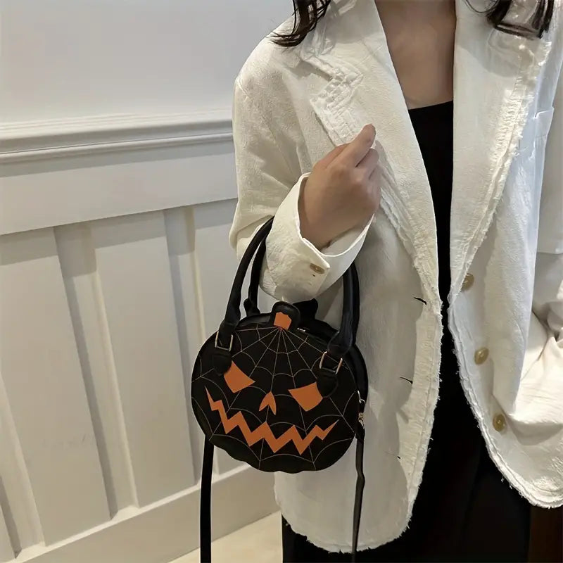 Spooky Pumpkin Halloween Handbag