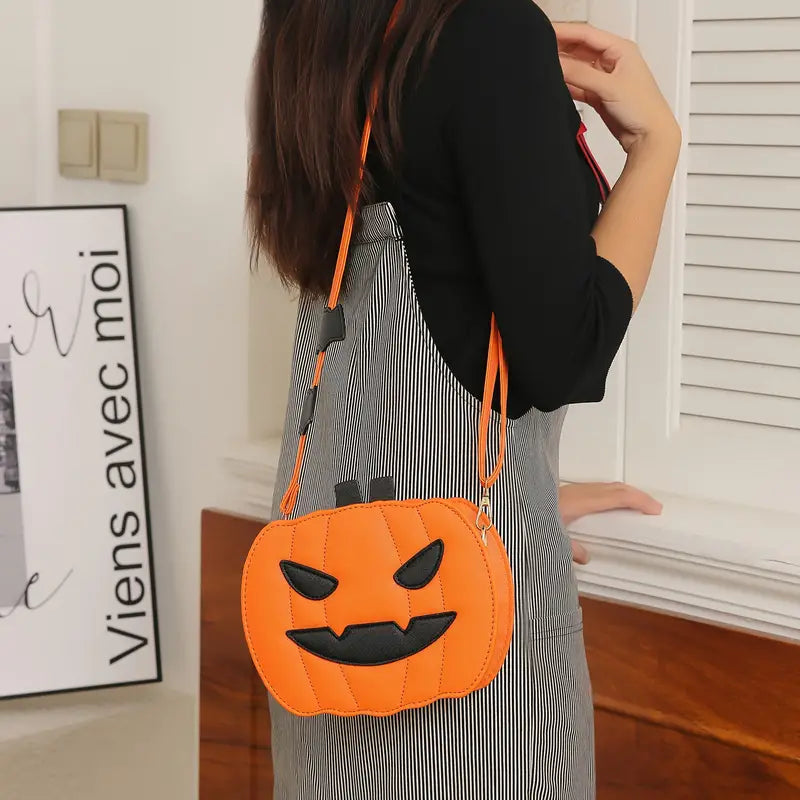 Pumpkin Crossbody Spooky Stylish Bag