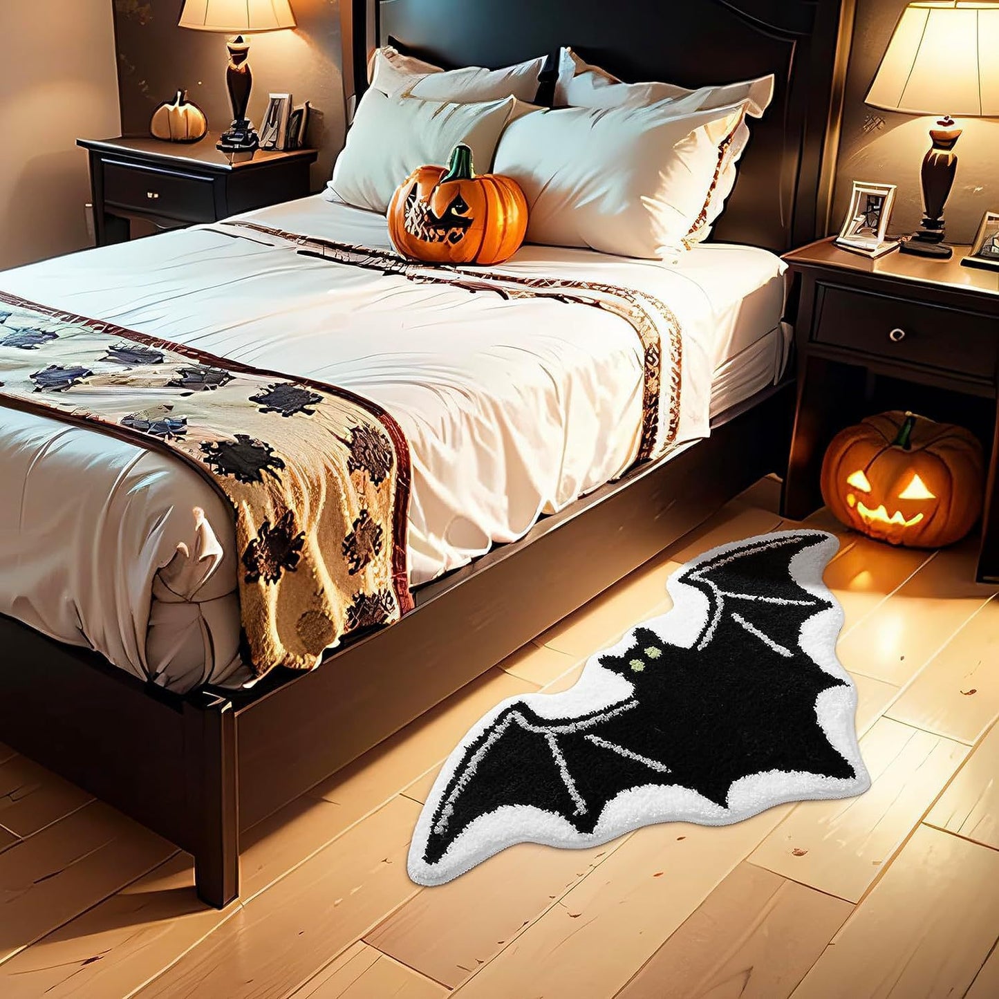 💥Spooky Chic Faux Cashmere Rugs