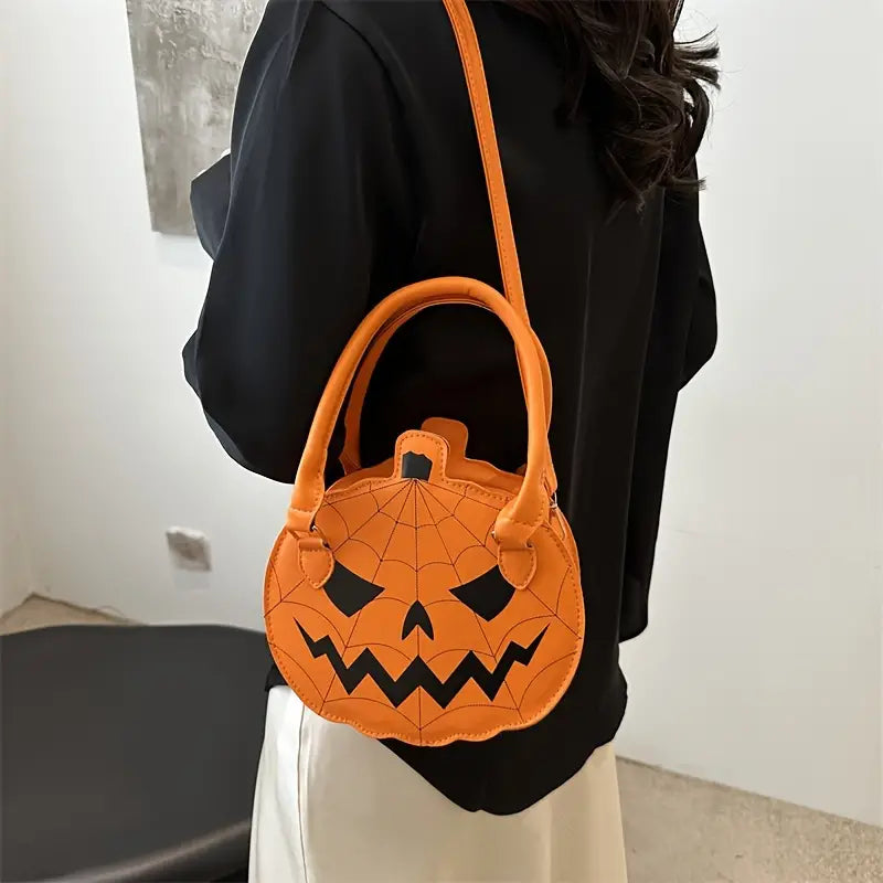 Spooky Pumpkin Halloween Handbag