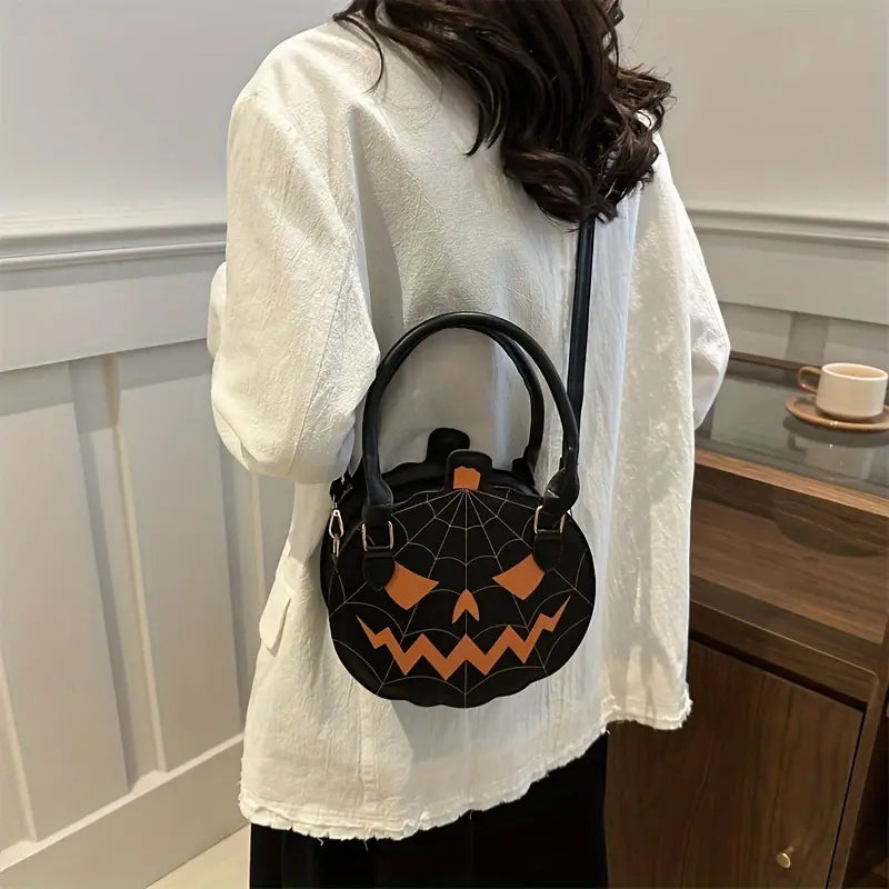 Spooky Pumpkin Halloween Handbag