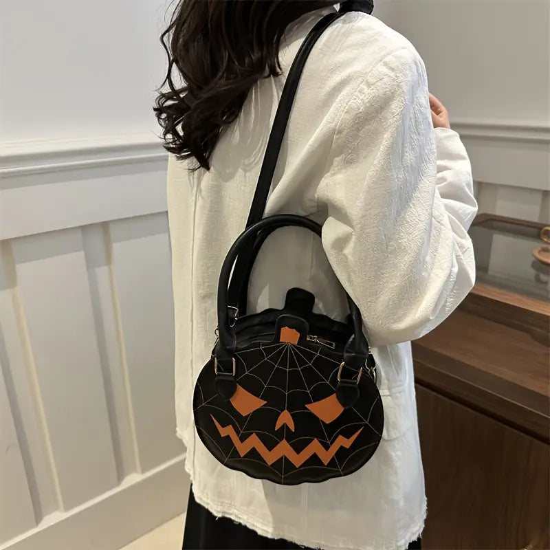 Spooky Pumpkin Halloween Handbag