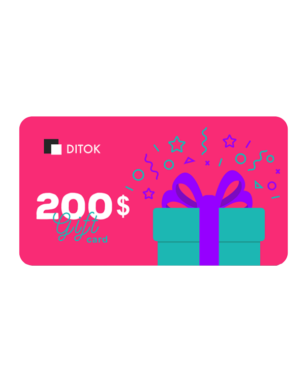 DITOK Gift Card-10%0ff More